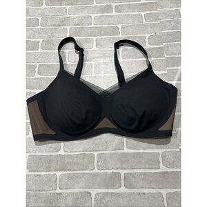 Honeylove Womens  Wireless Bra Size S 34/B/C Black Ethical Sustainable Neutral